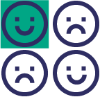 Personality traits associated with scientists icon